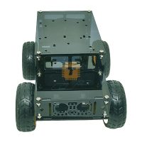 Optimus Jeep 4WD robot chassis black